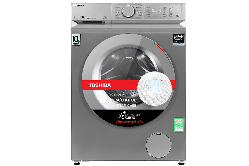 Máy giặt Toshiba TW-BL115A2V(SS) Inverter 10.5kg - Chính hãng